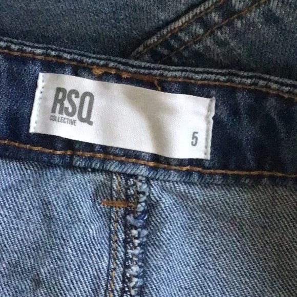 RSQ distressed Denim jean skirt - Picture 3 of 3